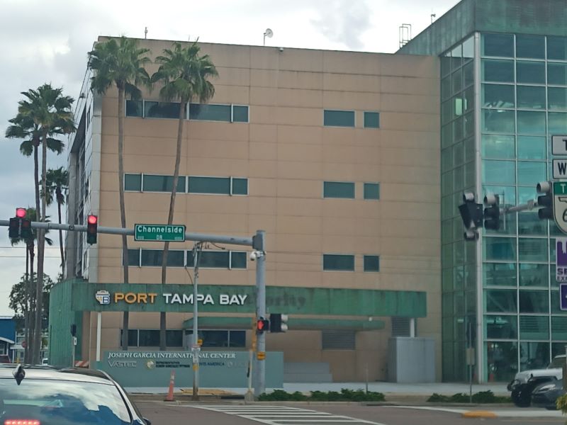 Port of Tampa Front Entrance Street View